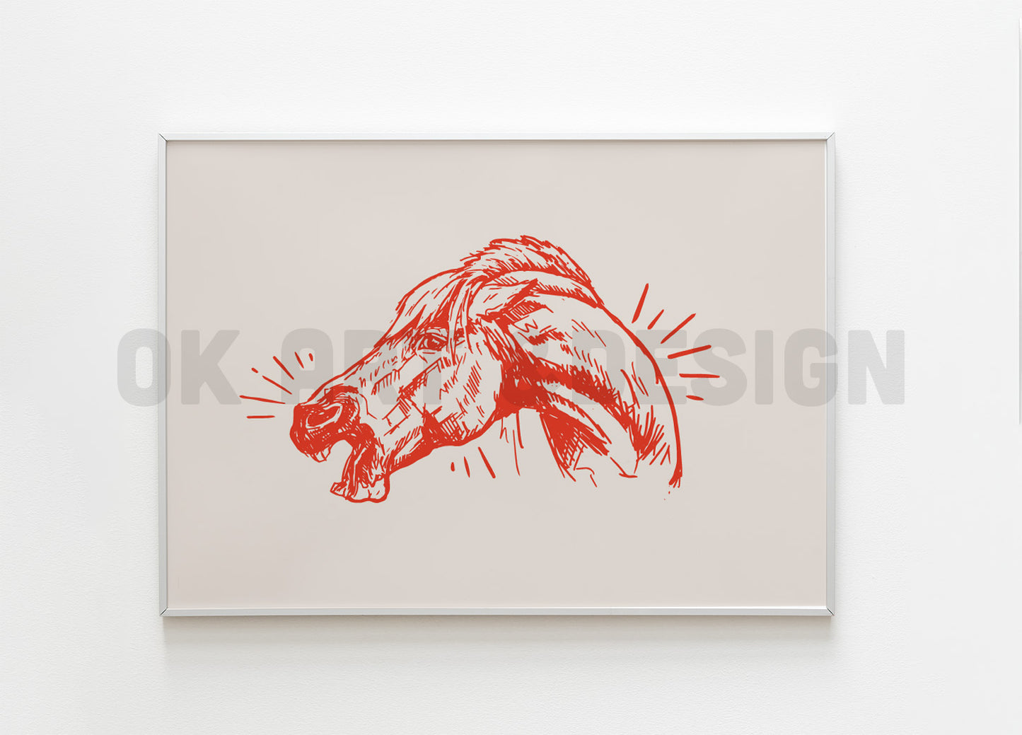 Sorry Bout' The Biting- Signed Print