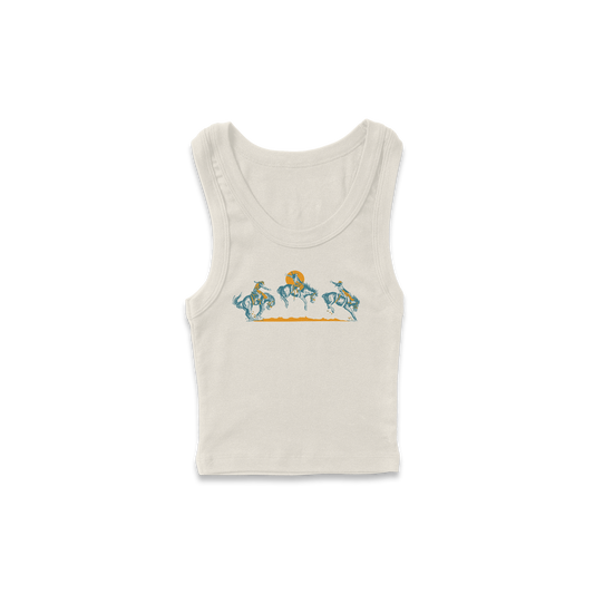 Bronc Buster- Cropped Tank