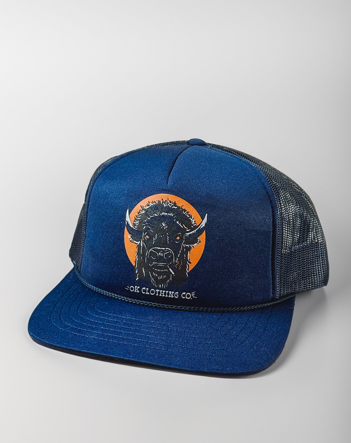 Blaze- Navy Trucker Hat