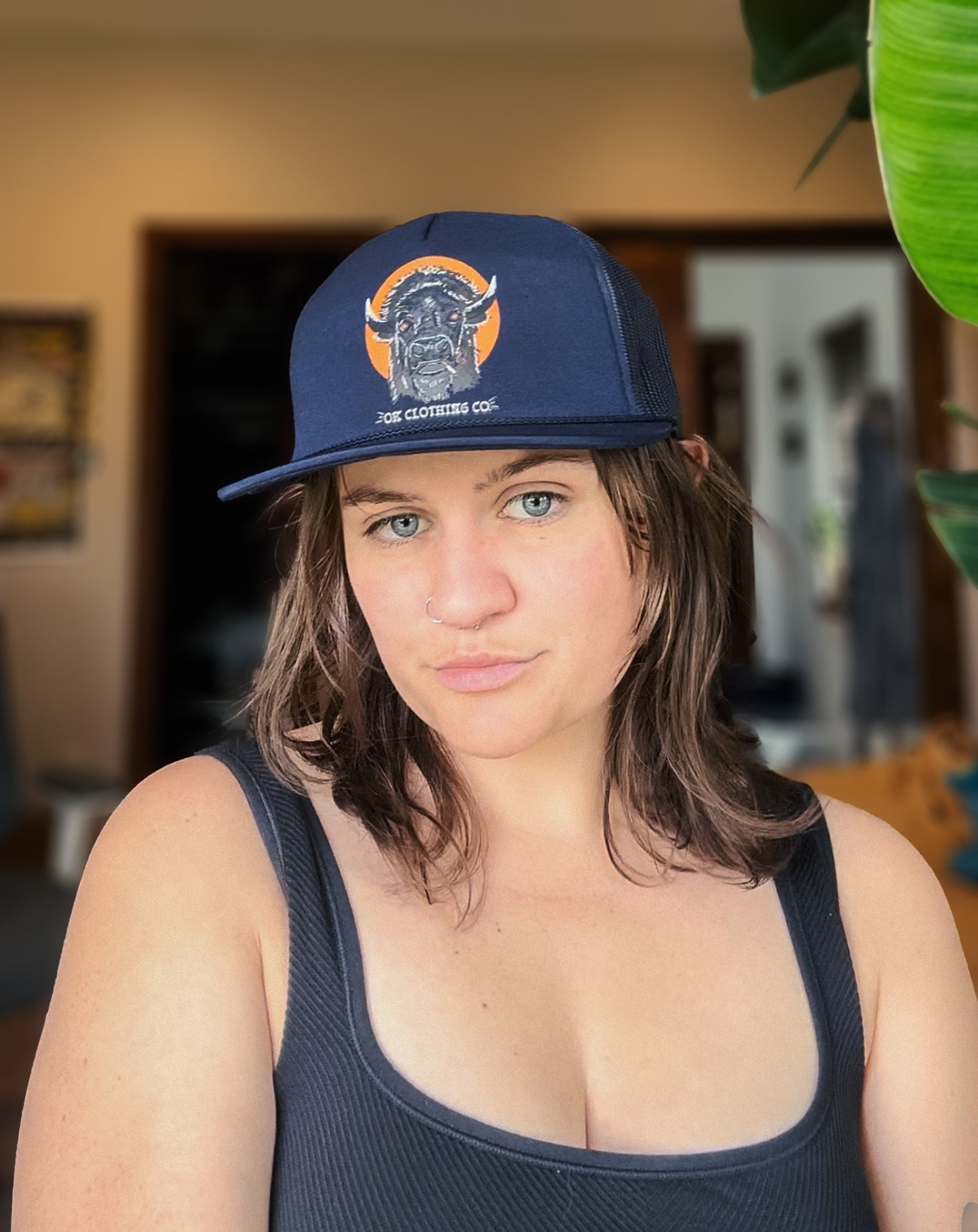 Blaze- Navy Trucker Hat