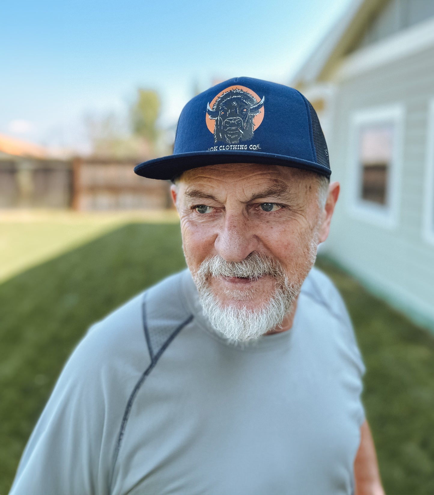 Blaze- Navy Trucker Hat