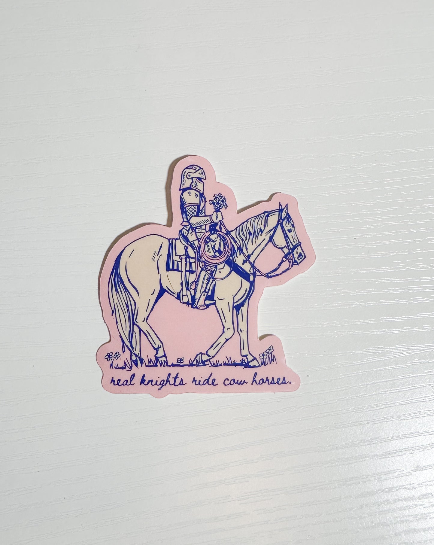 Real Knights- Sticker